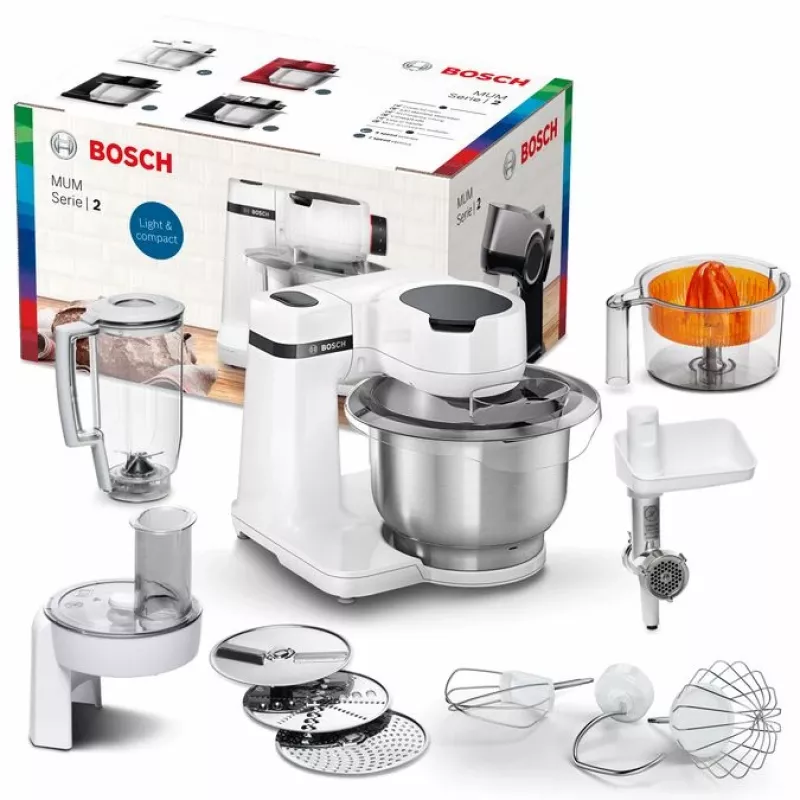 Bosch Serie 2 MUMS2EW40 Küchenmaschine 700 W 3,8 L Weiß
