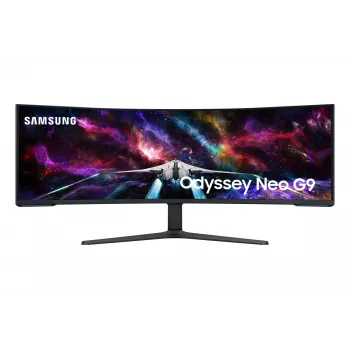 Samsung G95NC Computermonitor 144,8 cm (57 Zoll) 7680 x 2160 Pixel Dual UHD LED Schwarz, Weiß