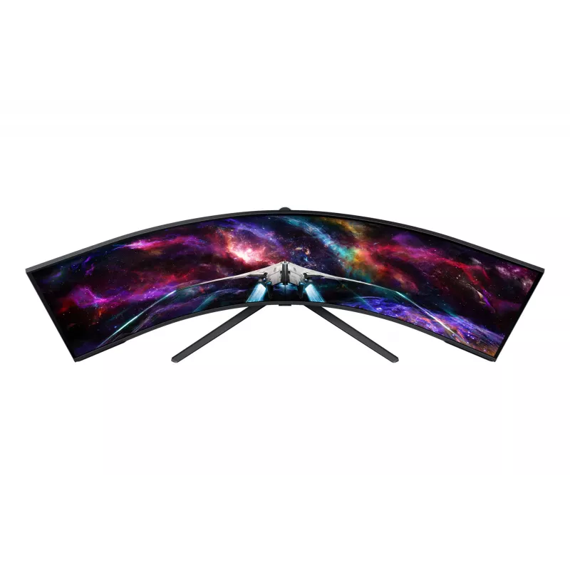 Samsung G95NC Computermonitor 144,8 cm (57 Zoll) 7680 x 2160 Pixel Dual UHD LED Schwarz, Weiß