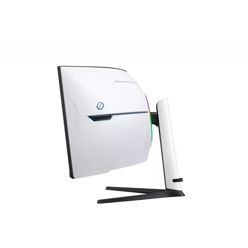 Samsung G95NC Computermonitor 144,8 cm (57 Zoll) 7680 x 2160 Pixel Dual UHD LED Schwarz, Weiß