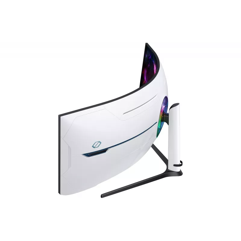 Samsung G95NC Computermonitor 144,8 cm (57 Zoll) 7680 x 2160 Pixel Dual UHD LED Schwarz, Weiß
