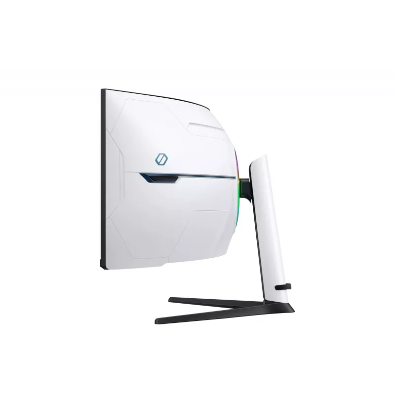 Samsung G95NC Computermonitor 144,8 cm (57 Zoll) 7680 x 2160 Pixel Dual UHD LED Schwarz, Weiß