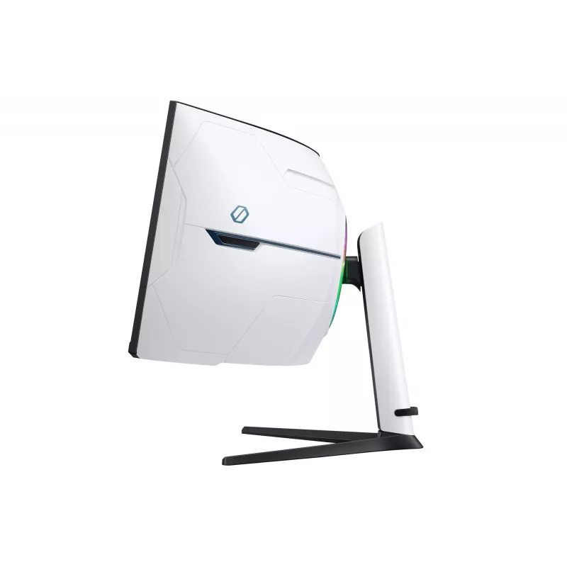 Samsung G95NC Computermonitor 144,8 cm (57 Zoll) 7680 x 2160 Pixel Dual UHD LED Schwarz, Weiß