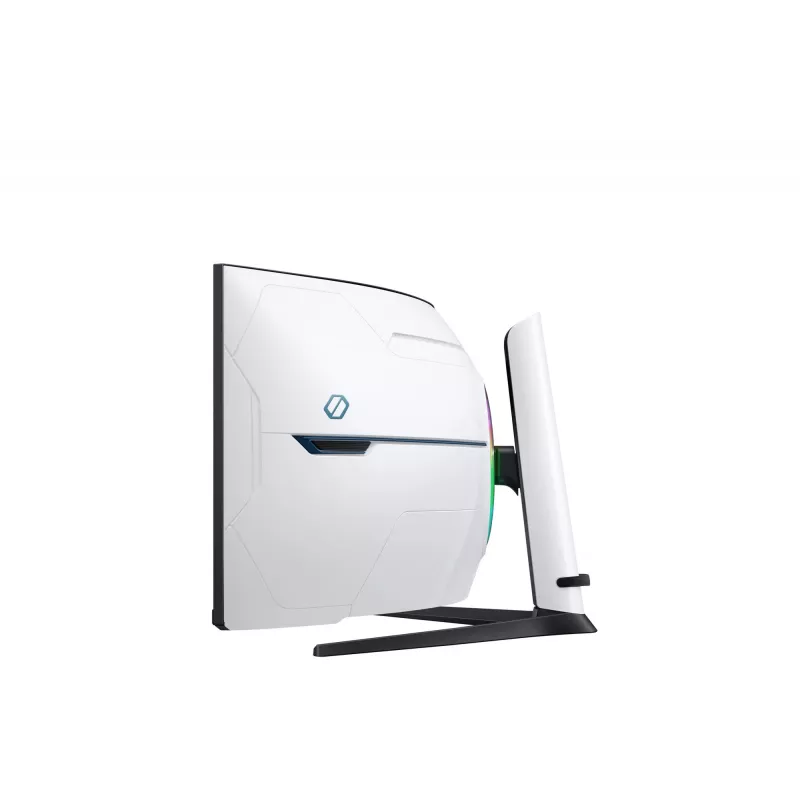 Samsung G95NC Computermonitor 144,8 cm (57 Zoll) 7680 x 2160 Pixel Dual UHD LED Schwarz, Weiß