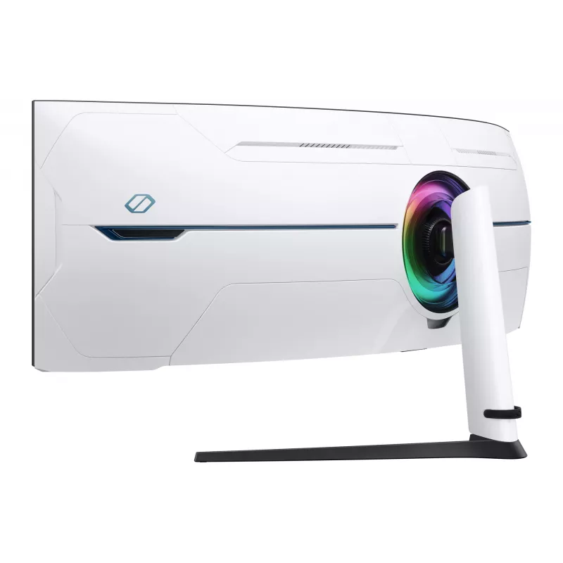 Samsung G95NC Computermonitor 144,8 cm (57 Zoll) 7680 x 2160 Pixel Dual UHD LED Schwarz, Weiß