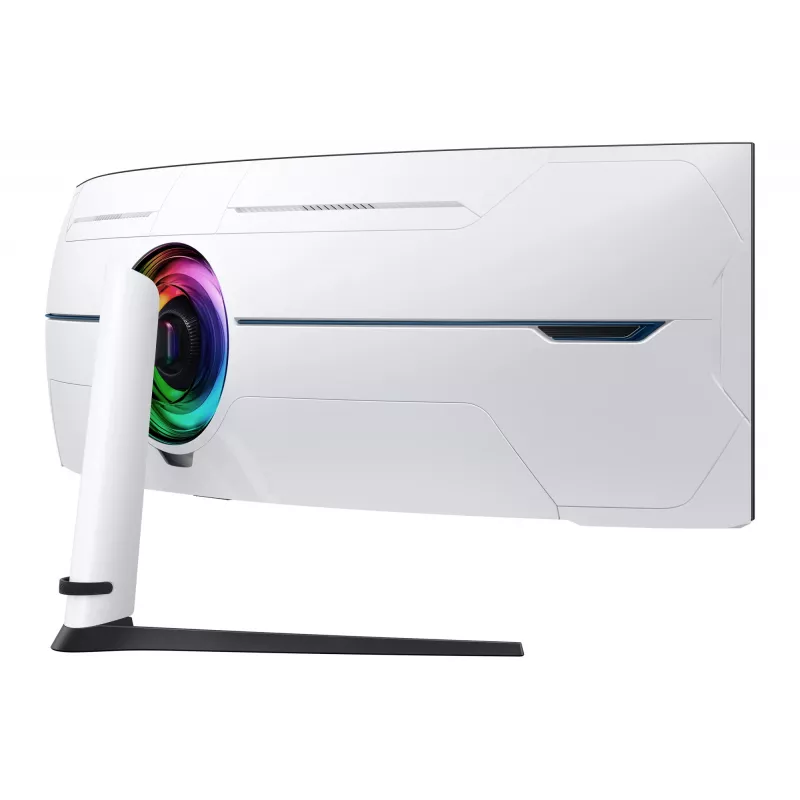 Samsung G95NC Computermonitor 144,8 cm (57 Zoll) 7680 x 2160 Pixel Dual UHD LED Schwarz, Weiß