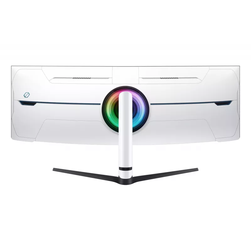 Samsung G95NC Computermonitor 144,8 cm (57 Zoll) 7680 x 2160 Pixel Dual UHD LED Schwarz, Weiß