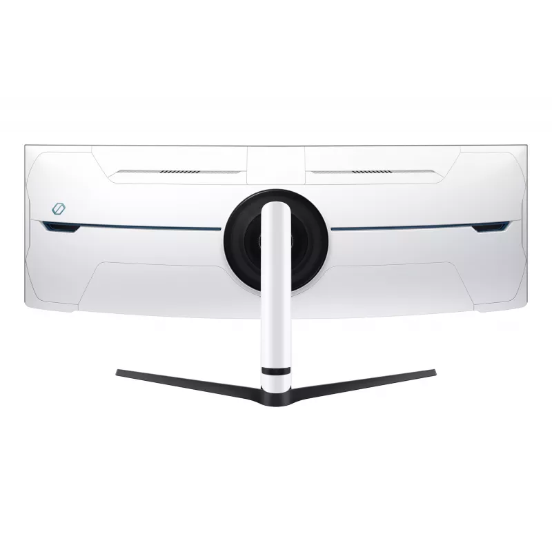 Samsung G95NC Computermonitor 144,8 cm (57 Zoll) 7680 x 2160 Pixel Dual UHD LED Schwarz, Weiß