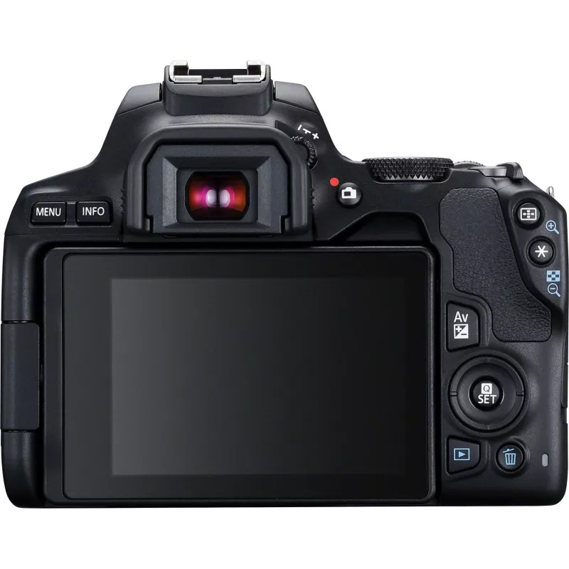 Canon EOS 250D + EF-S 18-55mm f/3.5-5.6 III SLR Kamera Kit 24,1 MP CMOS 6000 x 4000 Pixel Schwarz