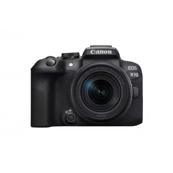Canon EOS R10 + RF-S 18-150mm IS STM MILC 24.2 MP CMOS 6000 x 4000 Pixel Schwarz