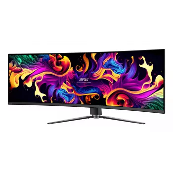 MSI MPG 491CQP QD-OLED Computer Monitor 124,5 cm (49 Zoll) 5120 x 1440 Pixel DQHD Schwarz