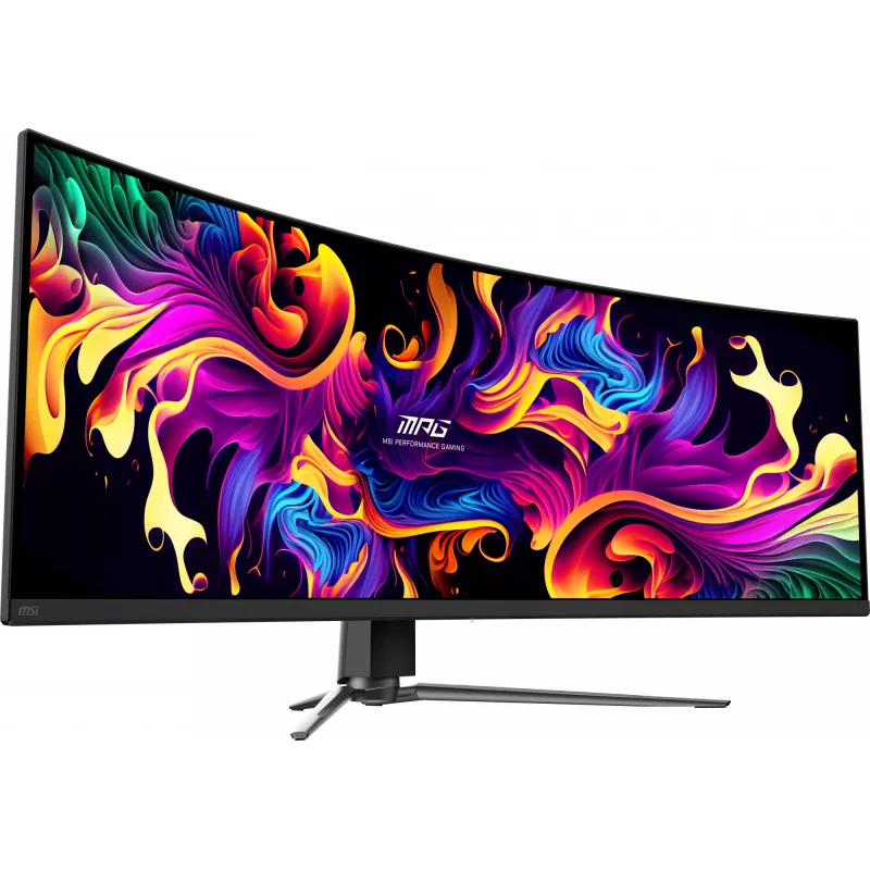 MSI MPG 491CQP QD-OLED Computer Monitor 124,5 cm (49 Zoll) 5120 x 1440 Pixel DQHD Schwarz