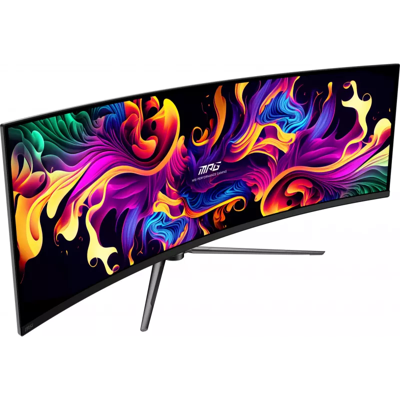 MSI MPG 491CQP QD-OLED Computer Monitor 124,5 cm (49 Zoll) 5120 x 1440 Pixel DQHD Schwarz
