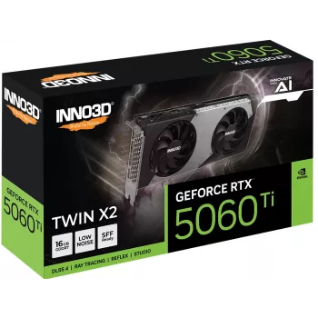 Grafikkarte Inno3D GeForce RTX 5060 Ti — 16 GB GDDR7, PCIe 5.0, 128-Bit, 448 GB/s