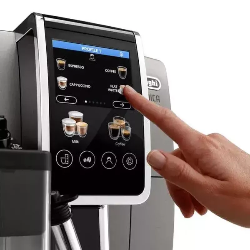 De’Longhi Dinamica Plus ECAM380.95.TB Vollautomatische Espressomaschine 1,8 L