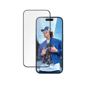 PanzerGlass ® Ceramic Screen Protector iPhone 16 | 15 | Ultra-Wide Fit mit EasyAligner