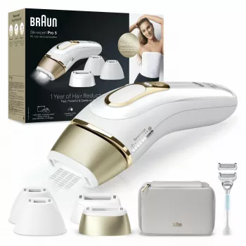 Braun Silk-expert Pro PL5356 Intense pulsed light (IPL) Gold, Weiß