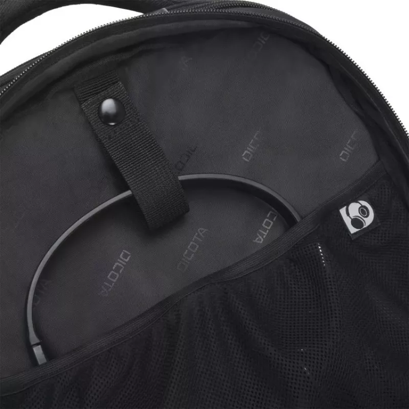 DICOTA Eco Backpack Select - 13-15.6 Zoll Notebook Rucksack - Schwarz / Recyceltes PET