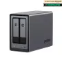 Ugreen NASync DXP2800 NAS-System 2-Bay Kompakt Intel® N N100 8 GB DDR5 0 TB UGOS Pro Schwarz