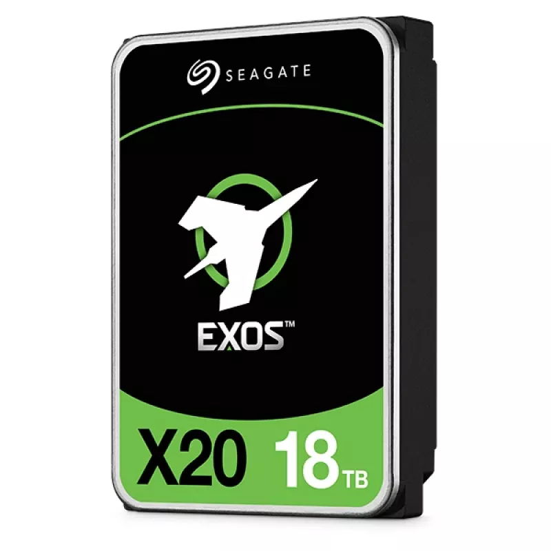 Seagate Enterprise Exos X20 interne Festplatte 18 TB 7200 U/min 3,5 Zoll Serial ATA III