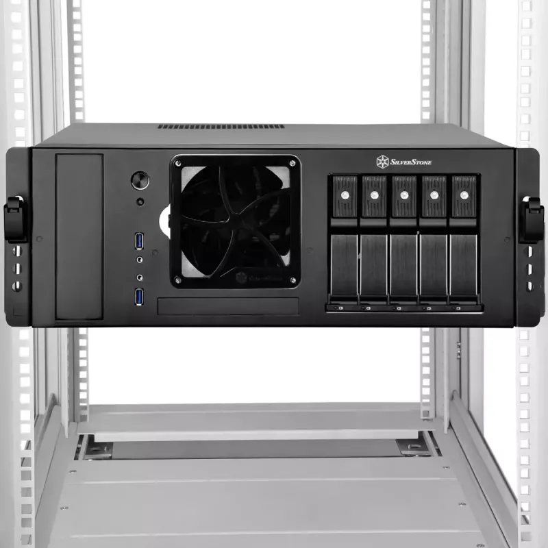 RMS05-22 Silber Stahl-Rack Silverstone