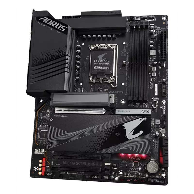 GIGABYTE Z790 AORUS ELITE AX Mainboard - Unterstützt Intel Core 14. Generation, 16*+2+1 Phasen Digital VRM, bis zu 7600 MHz DDR5 (OC), 4x PCIe 4.0 M.2, Wi-Fi 6E, 2,5 GbE LAN, USB 3.2 Gen 2x2