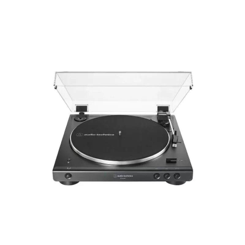 AUDIO-TECHNICA Lp60xbt vollautomatischer Bluetooth-Stereo-Plattenspieler – Schwarz