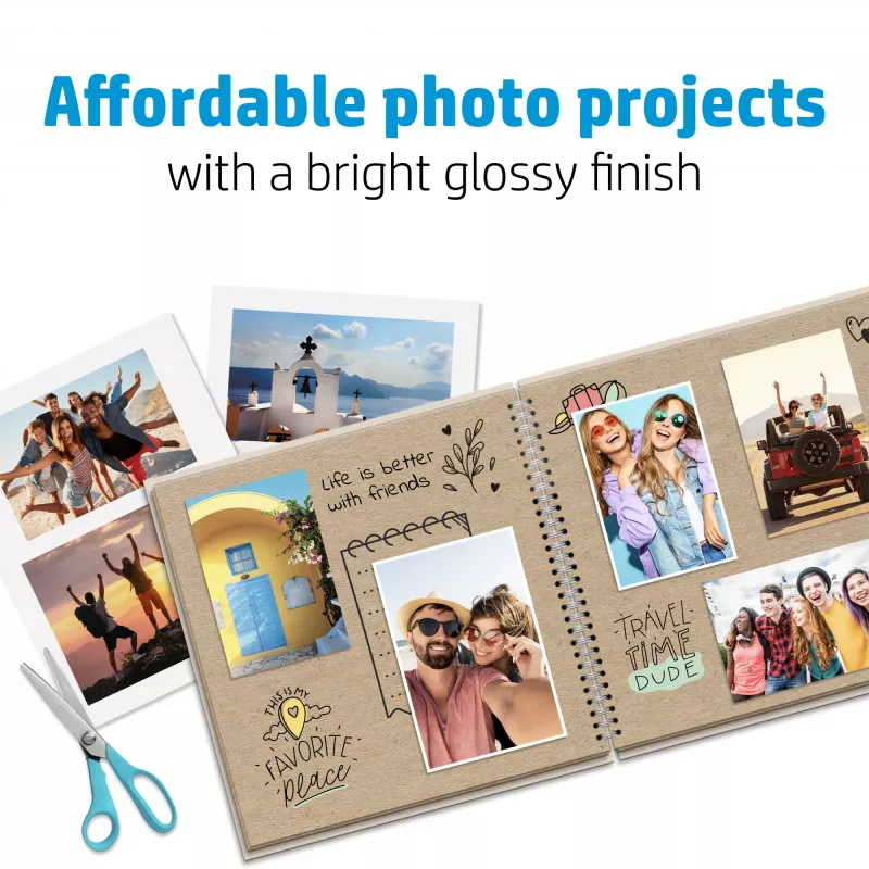 HP Everyday Photo Paper, Glossy, 200 g/m², A4 (210 x 297 mm), 25 Blatt