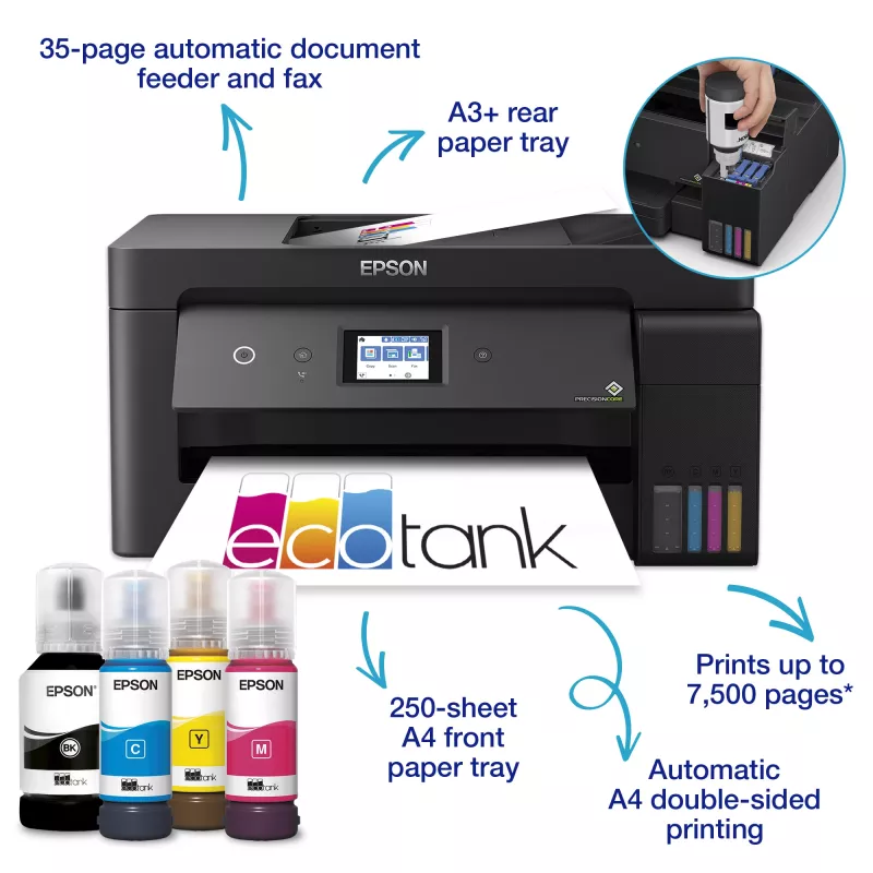 Epson EcoTank ET-15000 Tintenstrahl A3 4800 x 1200 DPI 17 ppm Wi-Fi