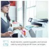 HP Color LaserJet Pro MFP M479fnw, Drucken, Kopieren, Scannen, Faxen, E-Mail, Scannen an E-Mail/PDF; 50-Blatt ungekrümmter ADF