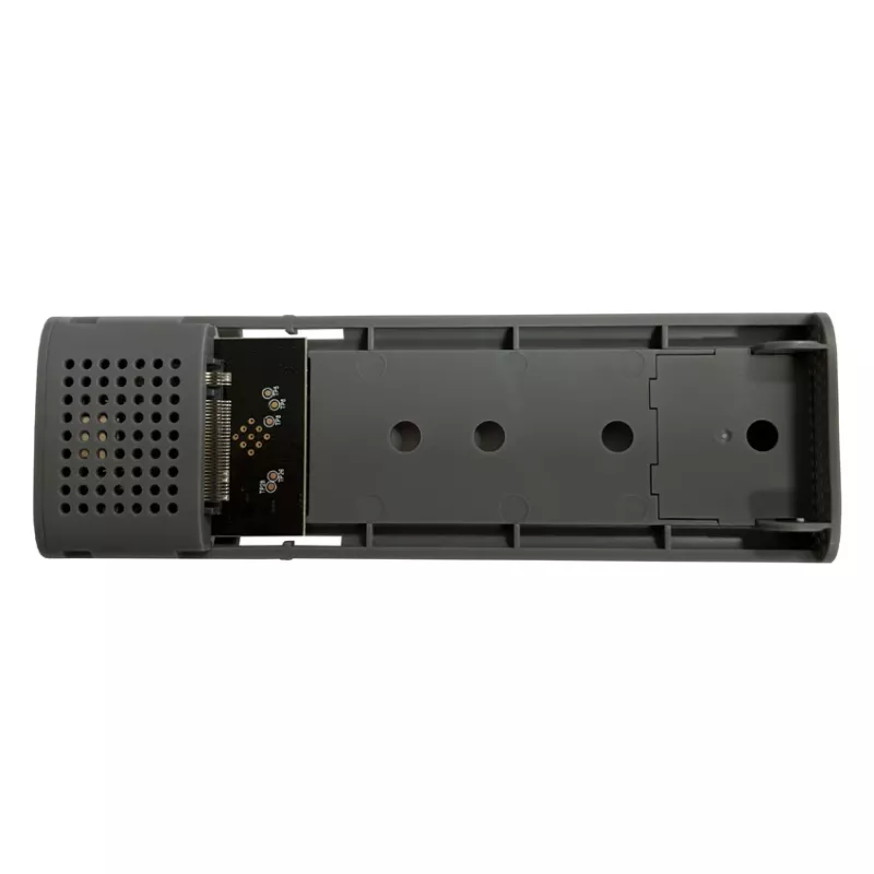 LC-POWER M.2 SSD-Gehäuse (NVMe & SATA), USB 3.2 Gen.2x1, Anthrazit - Lc-m2-c-multi-2