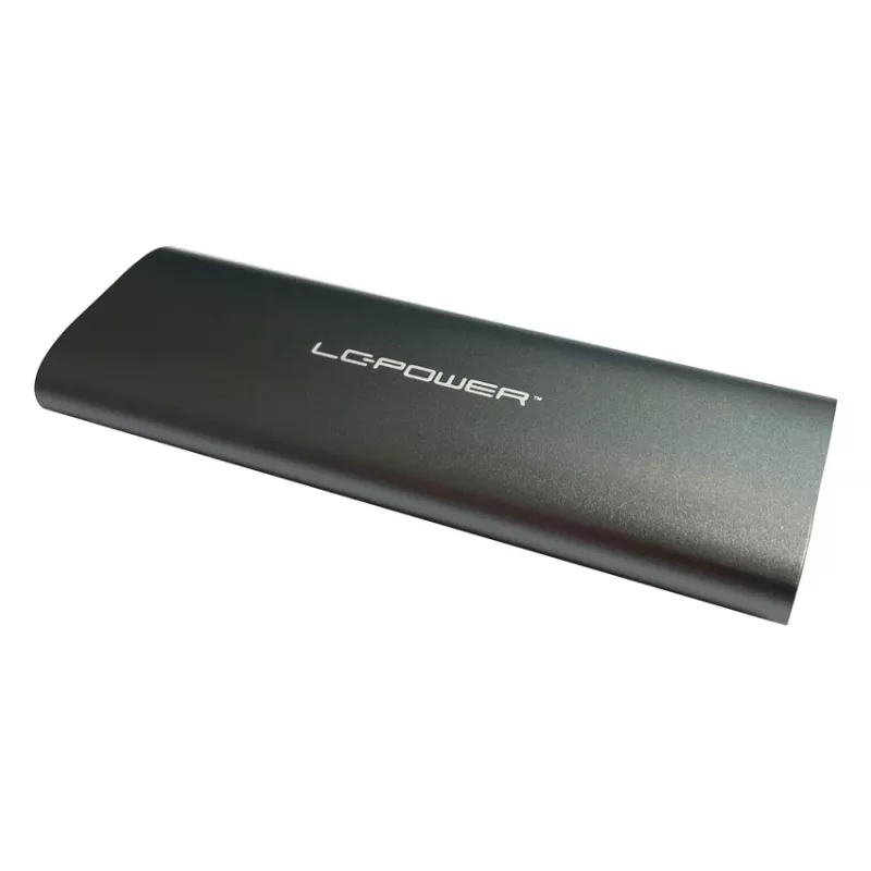 LC-POWER M.2 SSD-Gehäuse (NVMe & SATA), USB 3.2 Gen.2x1, Anthrazit - Lc-m2-c-multi-2