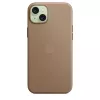APPLE Apple FineWoven Case mit MagSafe iPhone 15 Plus Taupe