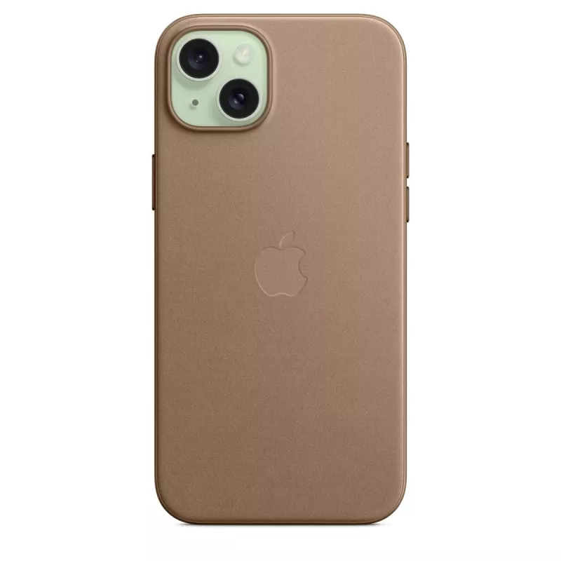 APPLE Apple FineWoven Case mit MagSafe iPhone 15 Plus Taupe