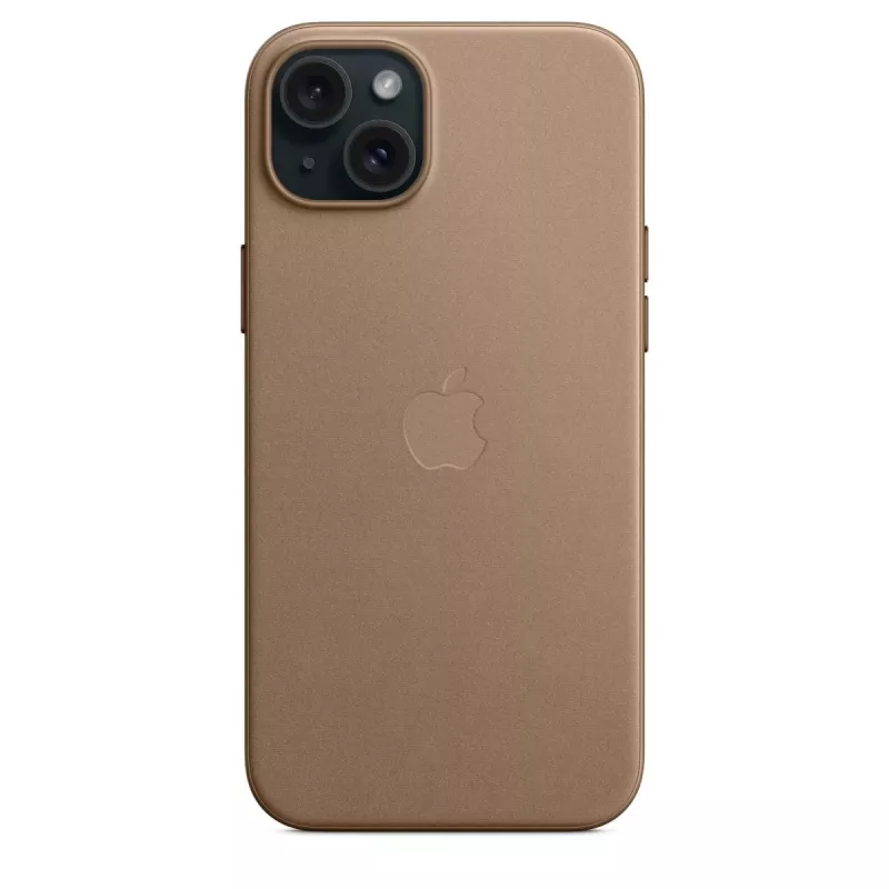 APPLE Apple FineWoven Case mit MagSafe iPhone 15 Plus Taupe