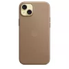 APPLE Apple FineWoven Case mit MagSafe iPhone 15 Plus Taupe