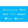 LOGITECH Conferencecam Connect All-in-One Videokonferenz Silber