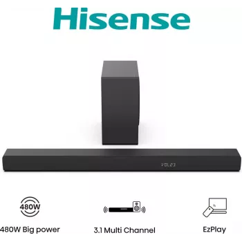 Hisense HS3100 Schwarz 3.1 Kanäle 480 W
