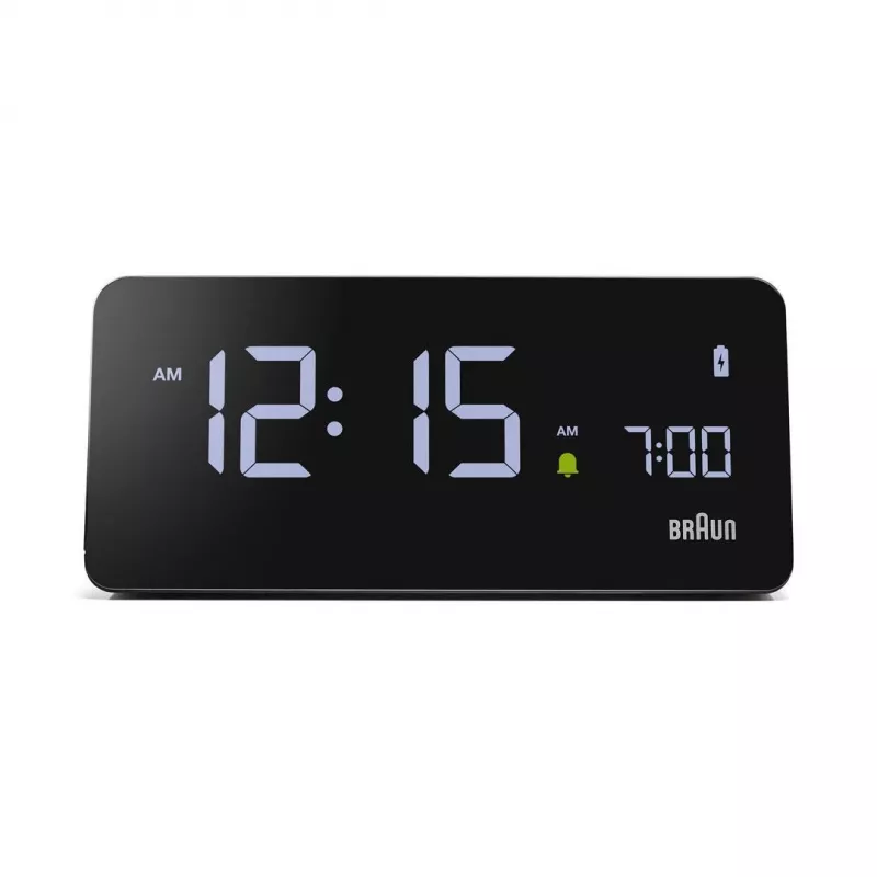 Braun BC21 Digitaler Wecker Schwarz