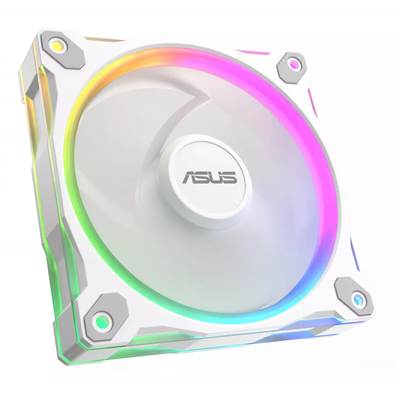 Gehäuselüfter ASUS Prime MR120 120 mm 1600 RPM Weiß (3er-Pack, LED, 58 CFM, 23 dB)