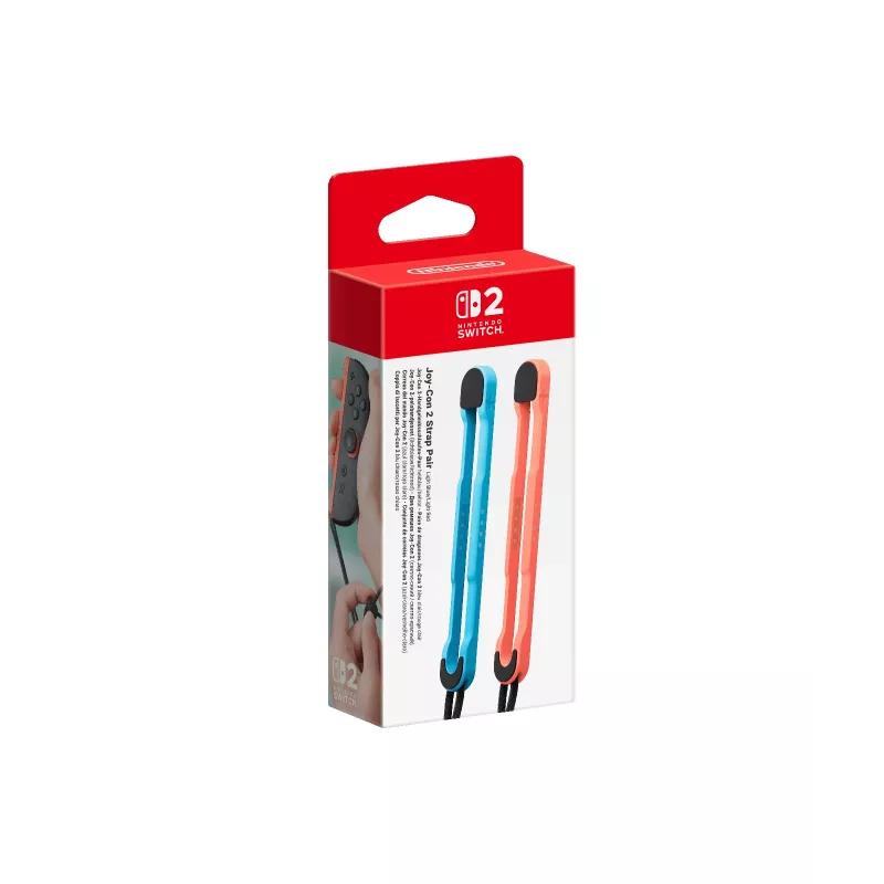 Nintendo Joy-Con 2 Handschlaufen (2er-Set) Hellblau / Hellrot