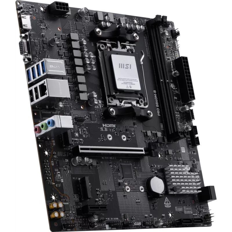 MSI PRO B840M-B Mainboard AMD B840 Sockel AM5 micro ATX