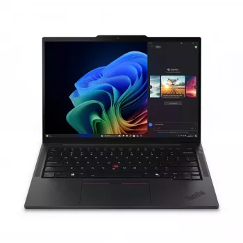 Lenovo ThinkPad T14s Gen 6 (AMD) Copilot+ PC AMD Ryzen™ AI 7 350 Laptop 35.6 cm (14 Zoll) WUXGA 32 GB LPDDR5x-SDRAM 1 TB SSD Wi-Fi 7 (802.11be) Windows 11 Pro Nordic Schwarz