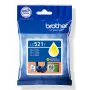 Brother LC521Y Original Tintenpatrone - Gelb, Gelb, 1 Stück, 500 Seiten, Einzelpackung