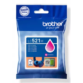 Brother LC521M Original Druckerpatrone – Magenta