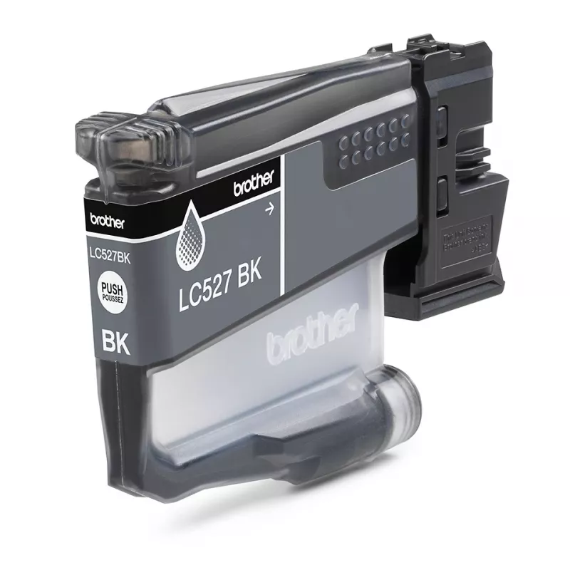 Brother Original LC527BK Tintenpatrone - Schwarz, Schwarz, pigmentbasierte Tinte, 1 Stück, 1300 Seiten, Einzelpack