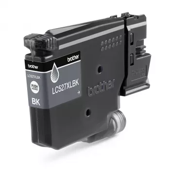 Brother Original LC527XLBK High-Yield-Tintenpatrone – Schwarz, High (XL) Yield, Schwarz, pigmentbasierte Tinte, 1 Stk., 3000 Seiten, Einzelpack