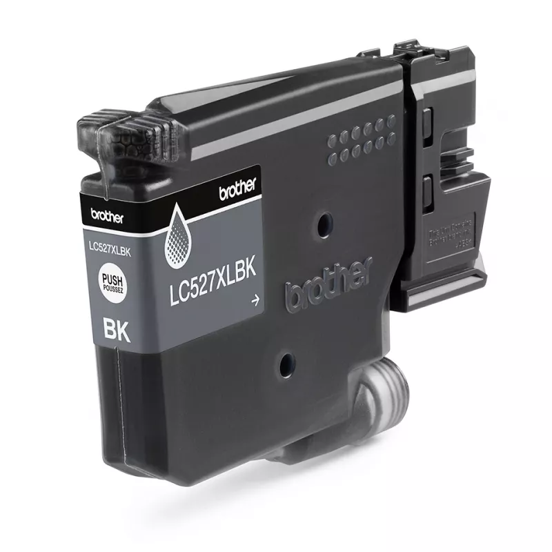 Brother Original LC527XLBK High-Yield-Tintenpatrone – Schwarz, High (XL) Yield, Schwarz, pigmentbasierte Tinte, 1 Stk., 3000 Seiten, Einzelpack