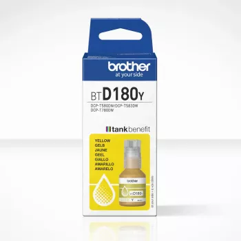 Brother BTD180Y Gelb Original Tintenflasche