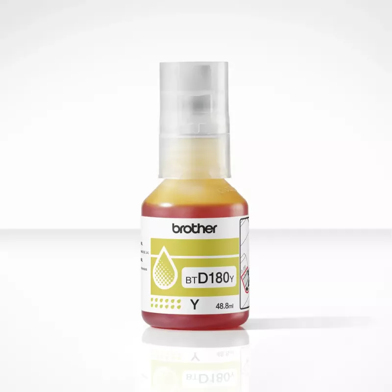 Brother BTD180Y Gelb Original Tintenflasche